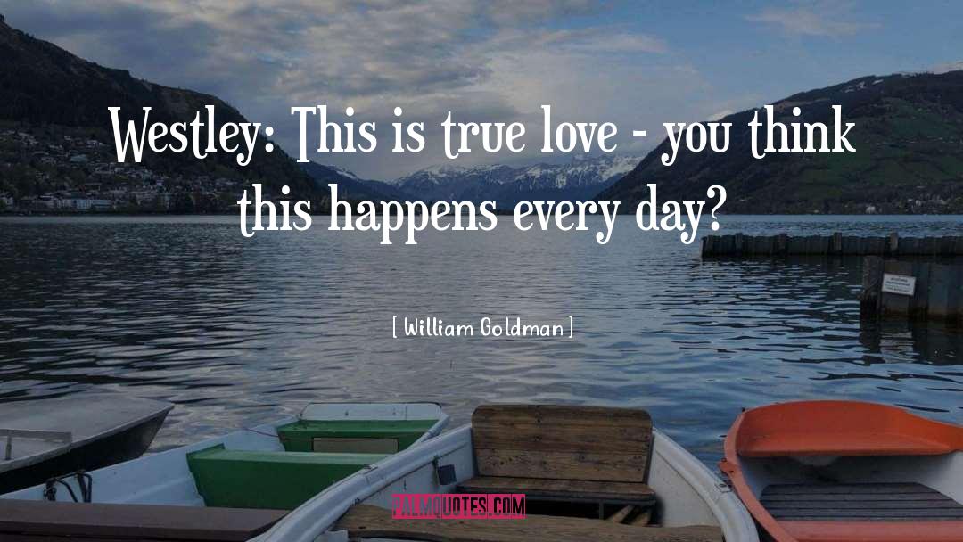 Thinking Love quotes by William Goldman