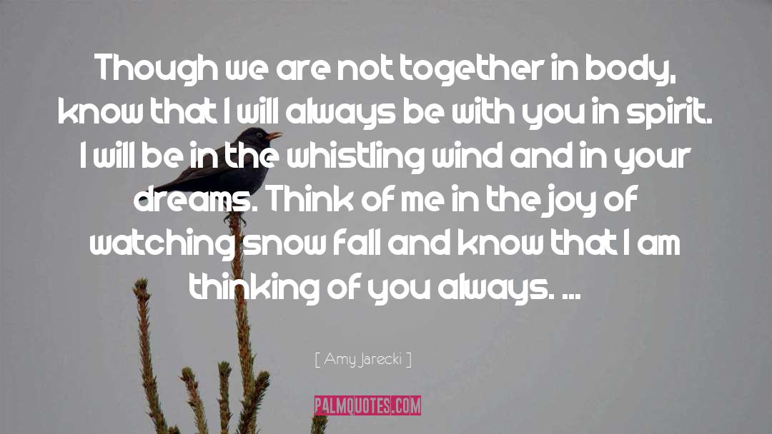 Thinking Of You quotes by Amy Jarecki