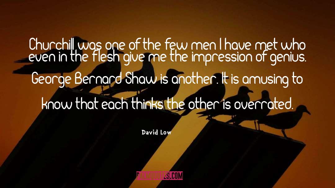 Thinking Of Yourself quotes by David Low