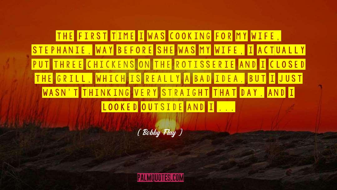Thinking Outside The Box quotes by Bobby Flay