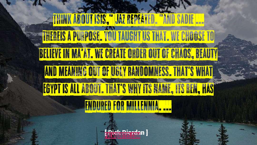 Thinking Patterns quotes by Rick Riordan