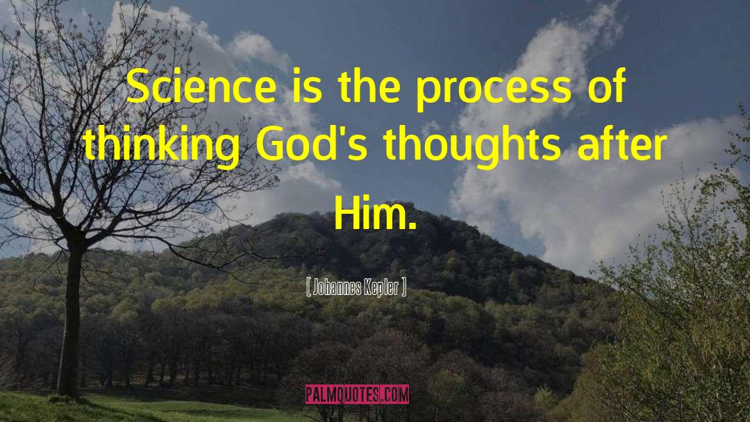 Thinking Process quotes by Johannes Kepler