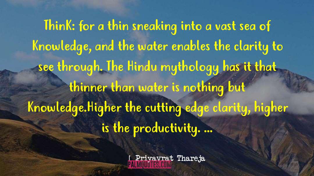 Thinking Productivity quotes by Priyavrat Thareja