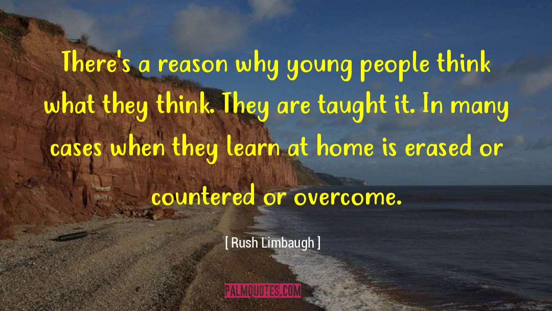 Thinking Reason quotes by Rush Limbaugh