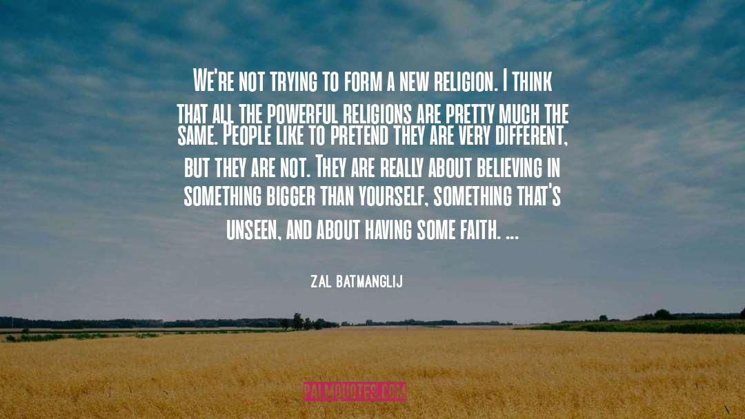 Thinking Something Different quotes by Zal Batmanglij