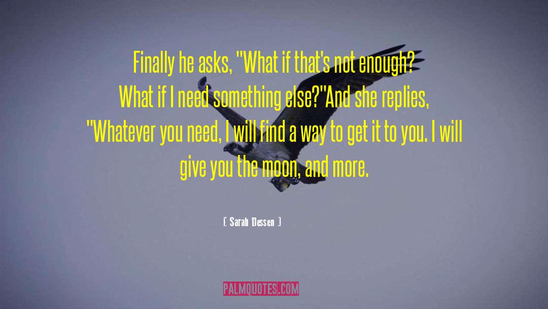 Thinking What If quotes by Sarah Dessen