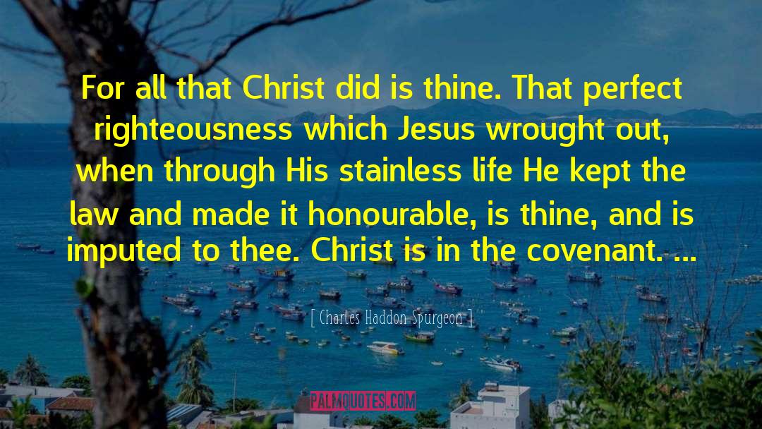 Third Covenant quotes by Charles Haddon Spurgeon