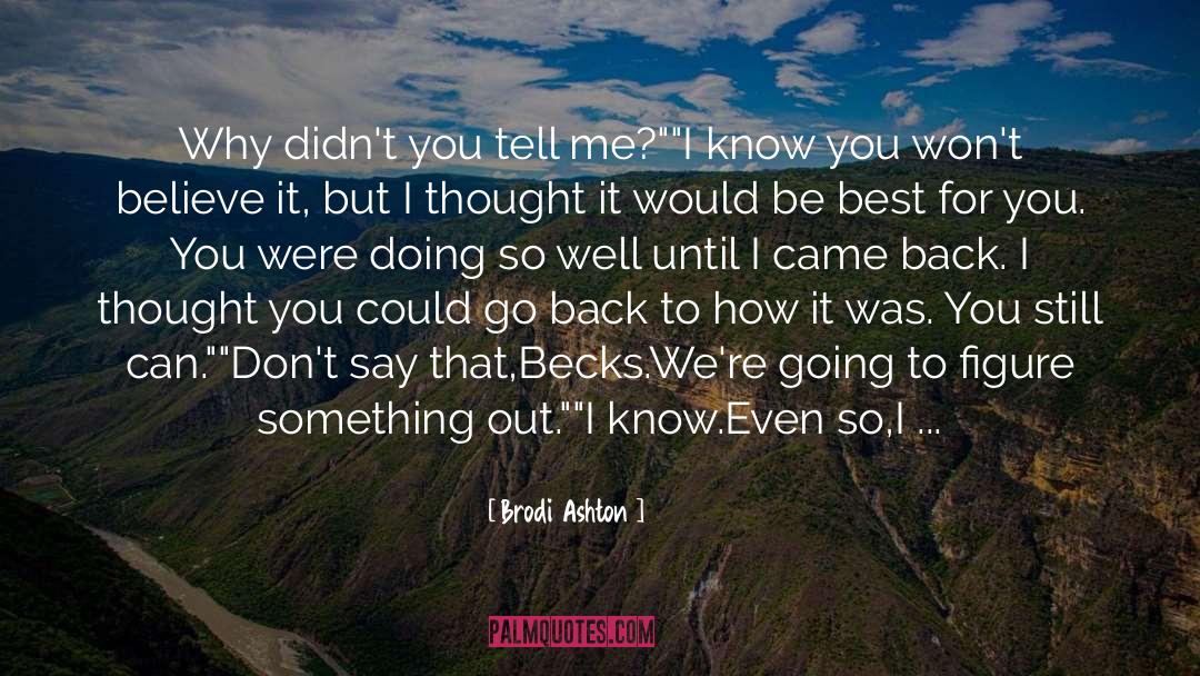 Third Grade quotes by Brodi Ashton