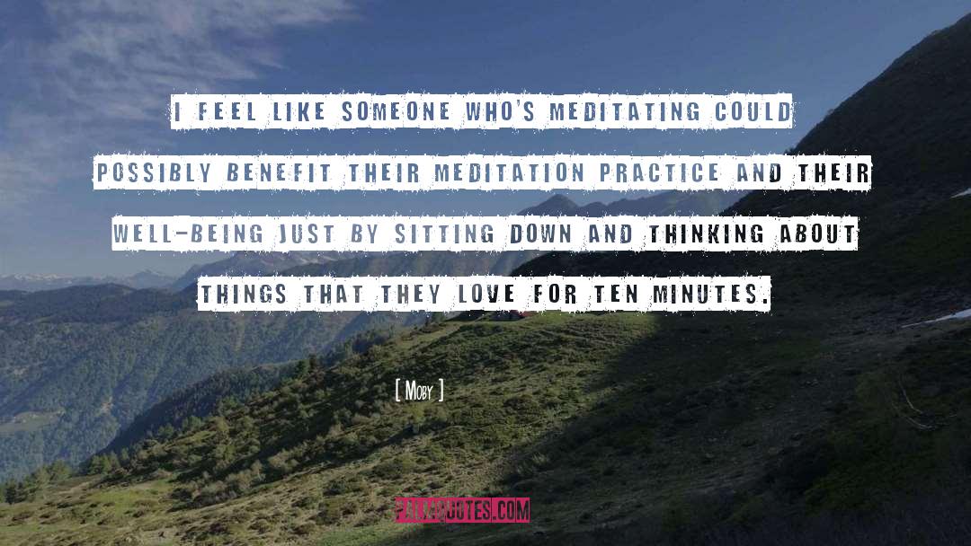 Third Meditation quotes by Moby