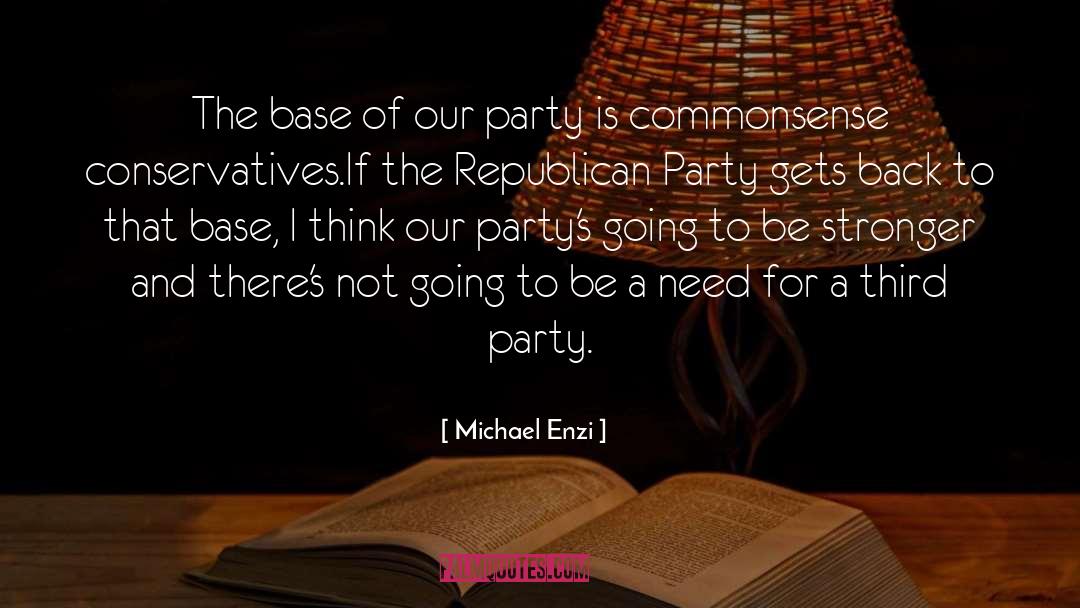 Third Party quotes by Michael Enzi