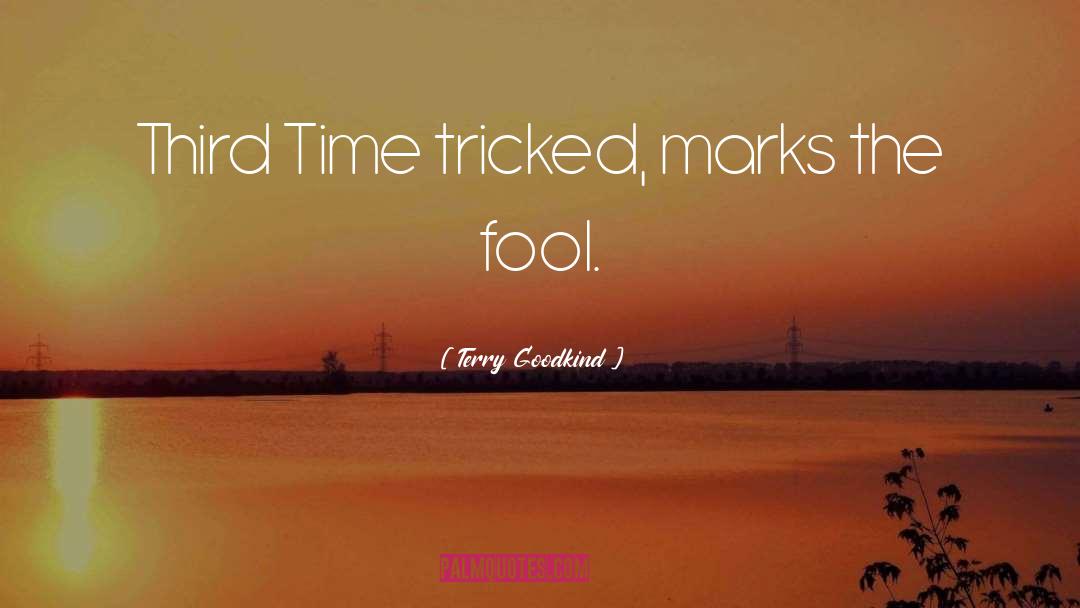 Third Time quotes by Terry Goodkind