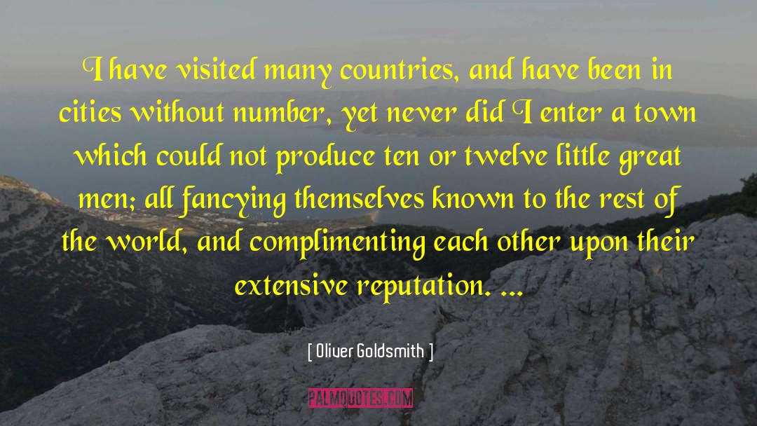 Third World Countries quotes by Oliver Goldsmith