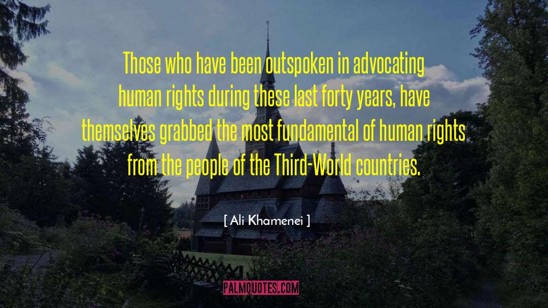 Third World Countries quotes by Ali Khamenei