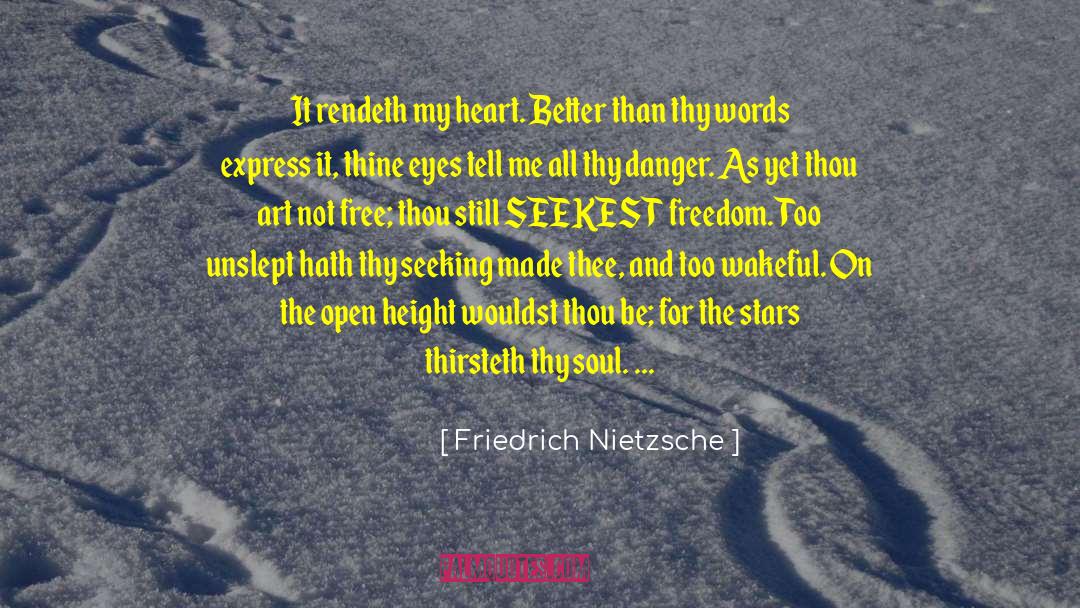 Thirst Traps quotes by Friedrich Nietzsche
