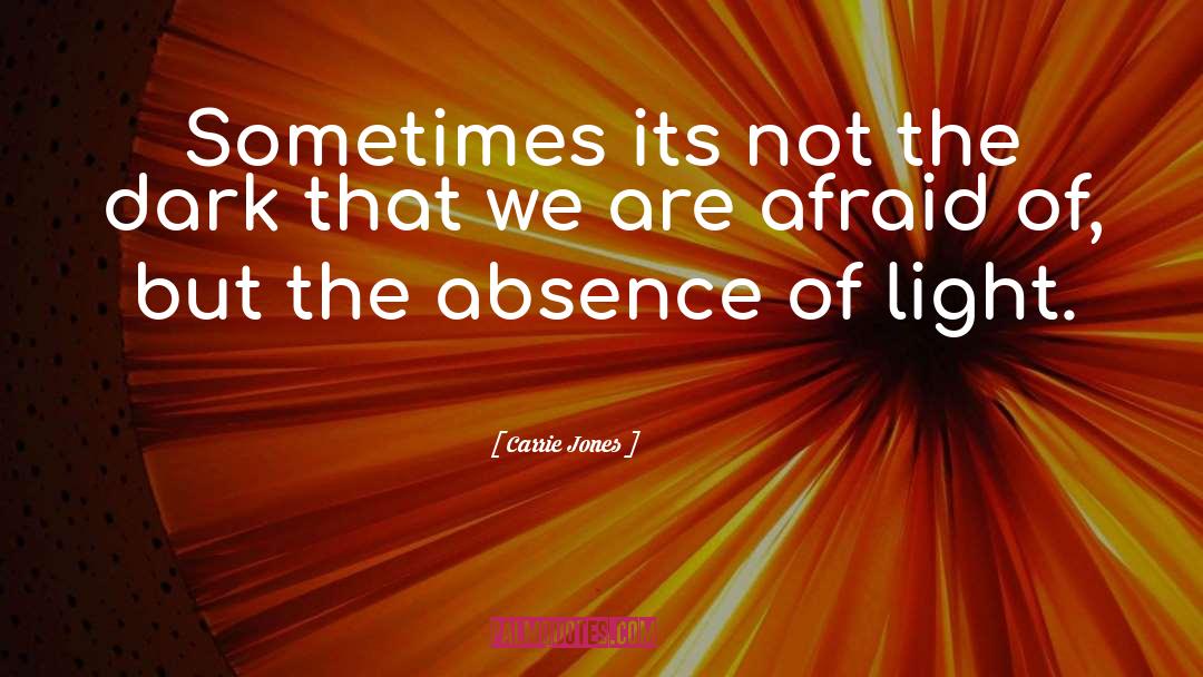 This Blinding Absence Of Light quotes by Carrie Jones
