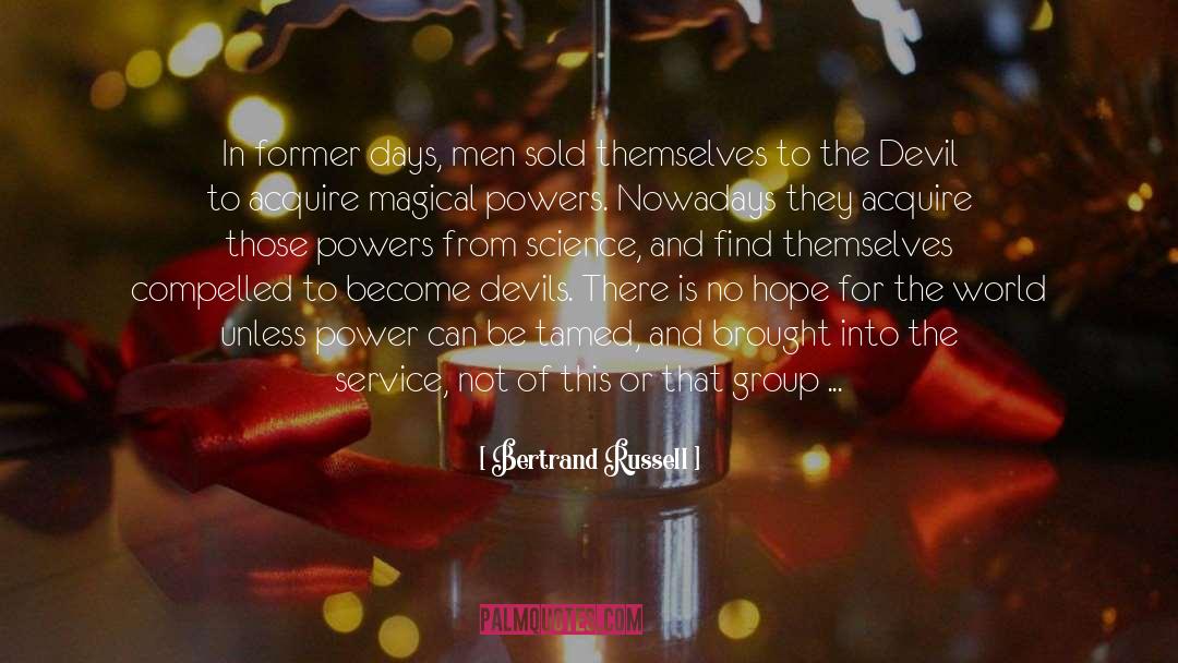 This Devil S Dice quotes by Bertrand Russell