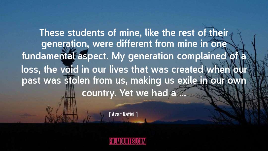 This Generation quotes by Azar Nafisi