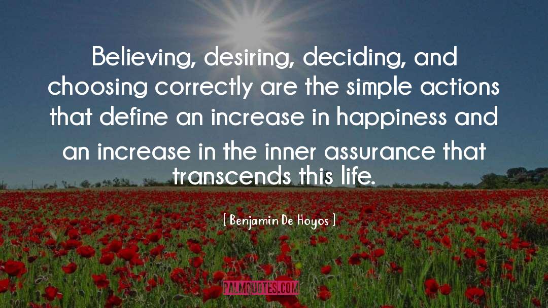 This Life quotes by Benjamin De Hoyos