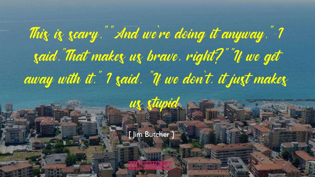 This Makes Sense quotes by Jim Butcher