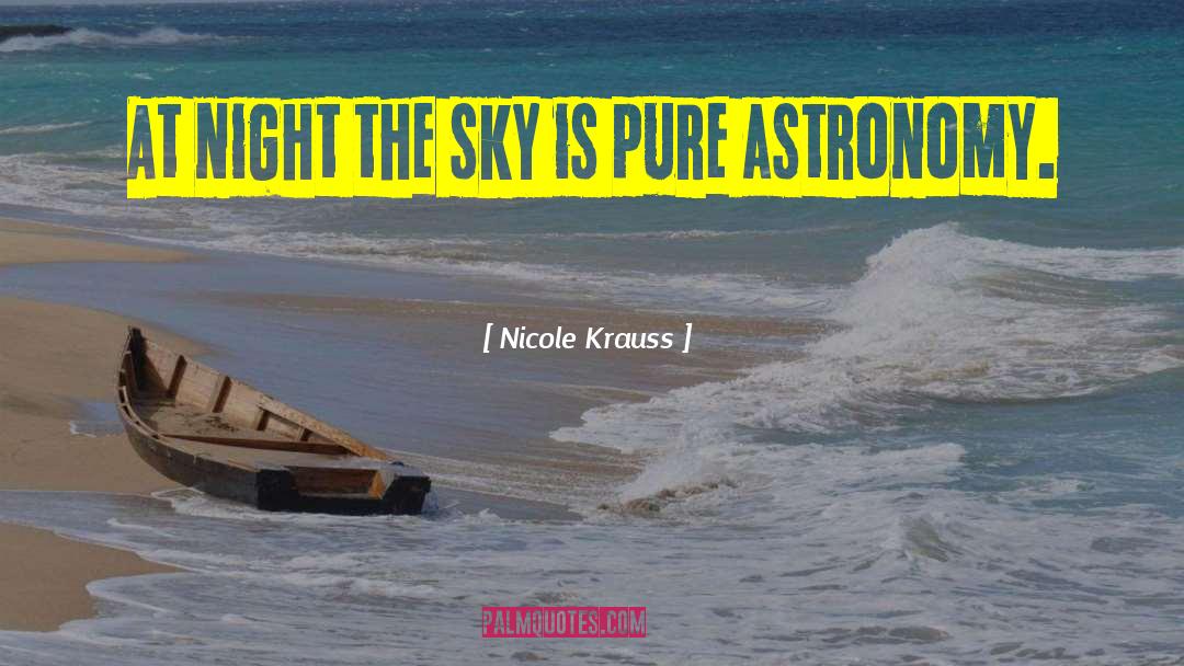 This Sky quotes by Nicole Krauss