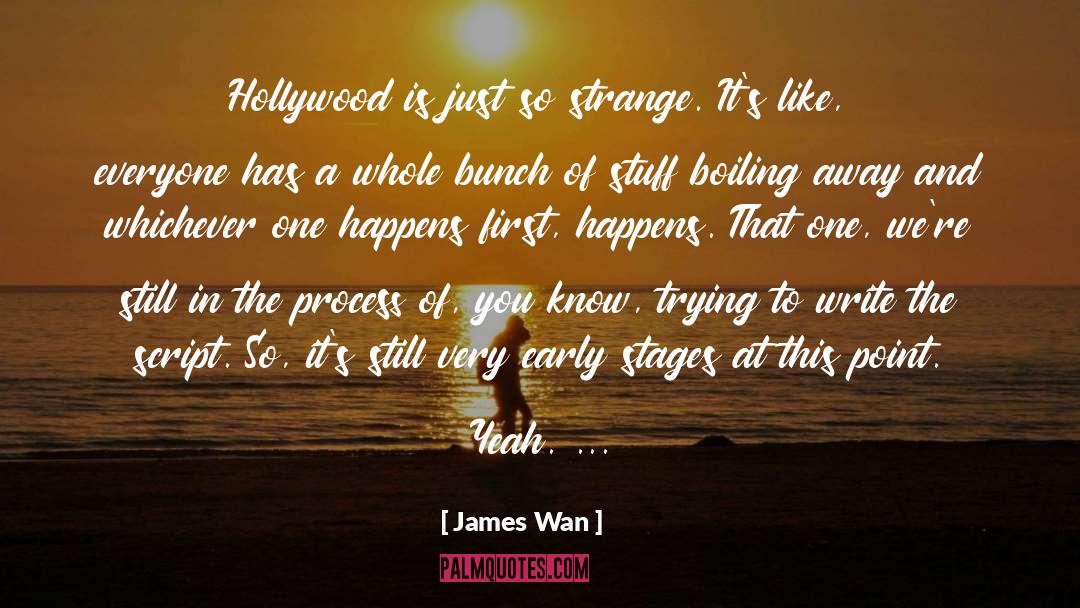 This Strange And Precious Thing quotes by James Wan