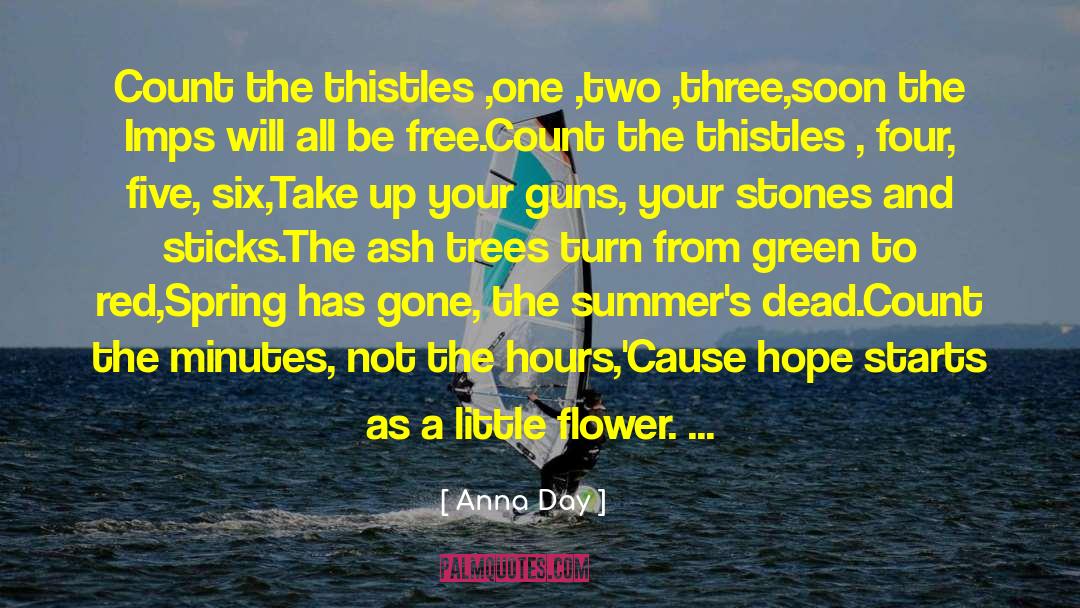 Thistles quotes by Anna Day