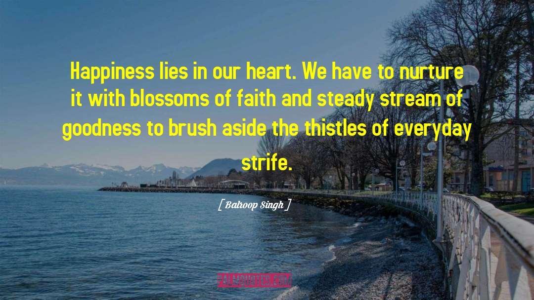 Thistles quotes by Balroop Singh