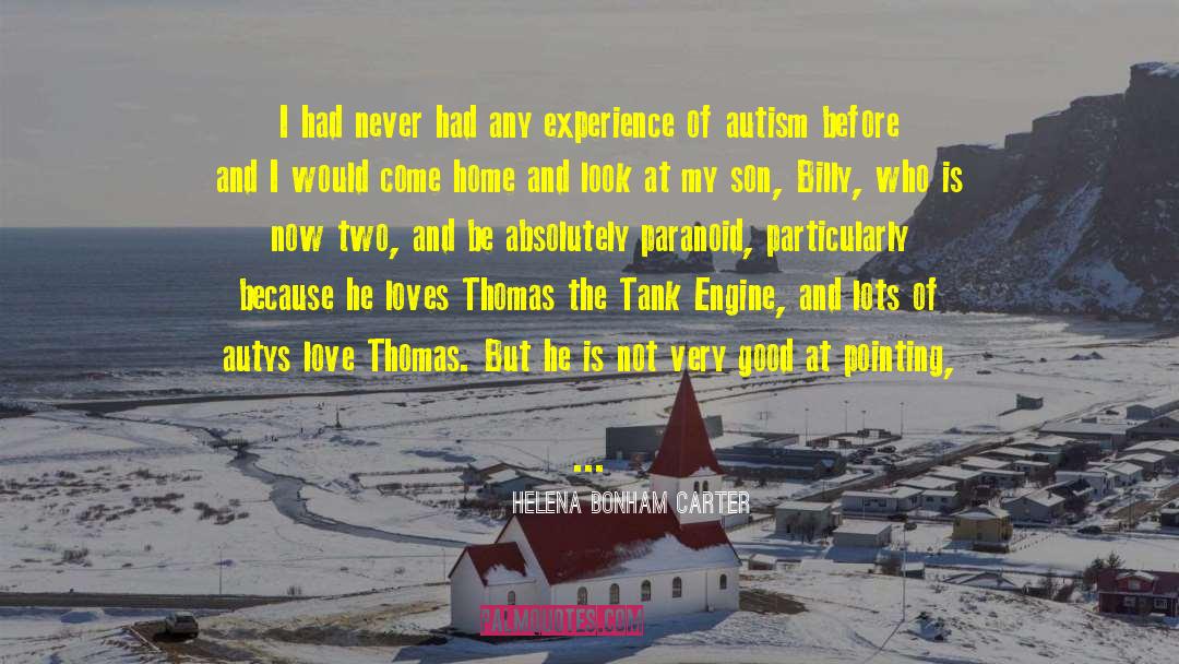 Thomas Howell quotes by Helena Bonham Carter
