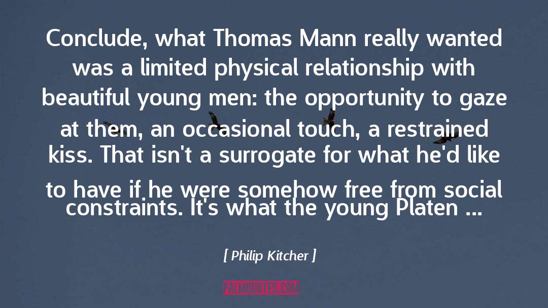 Thomas Mann quotes by Philip Kitcher