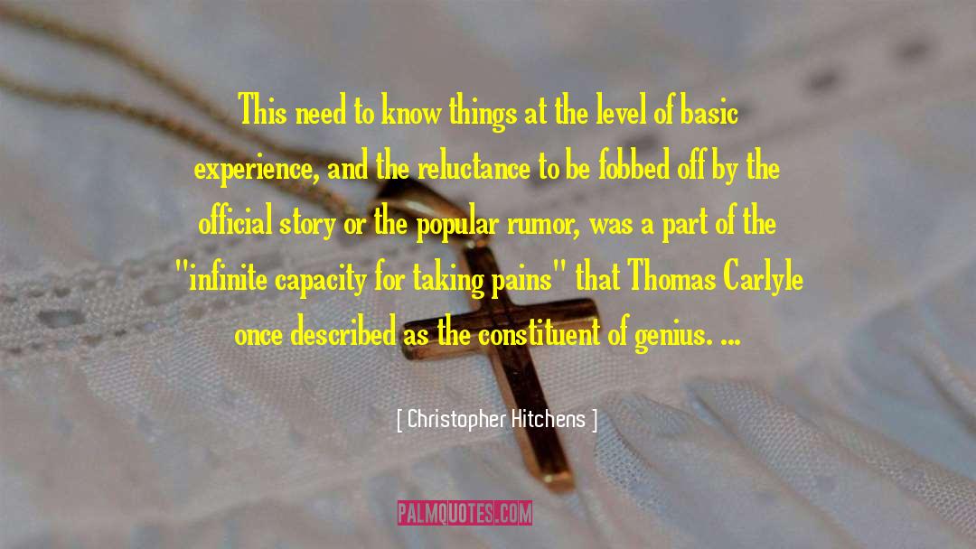 Thomas Story Kirkbride quotes by Christopher Hitchens