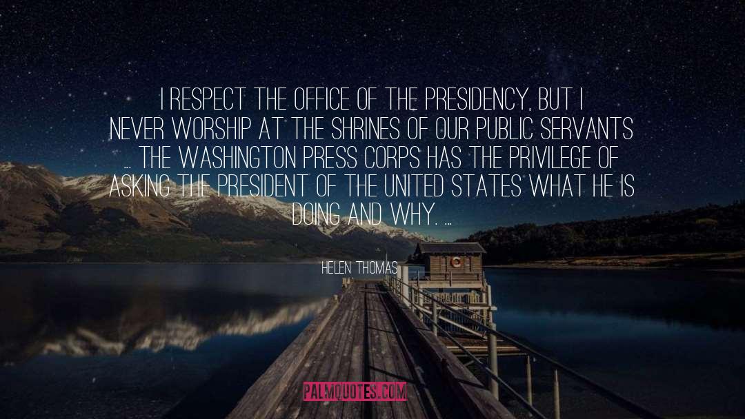 Thomas Tew quotes by Helen Thomas