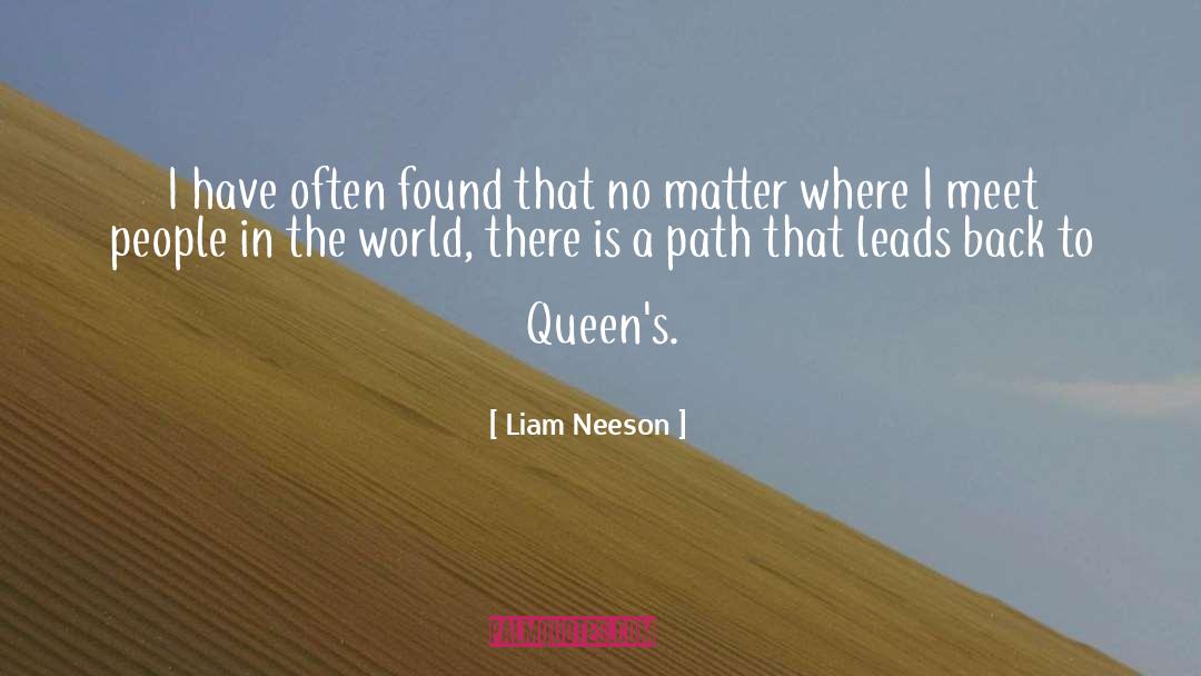 Thomasinas Queens quotes by Liam Neeson