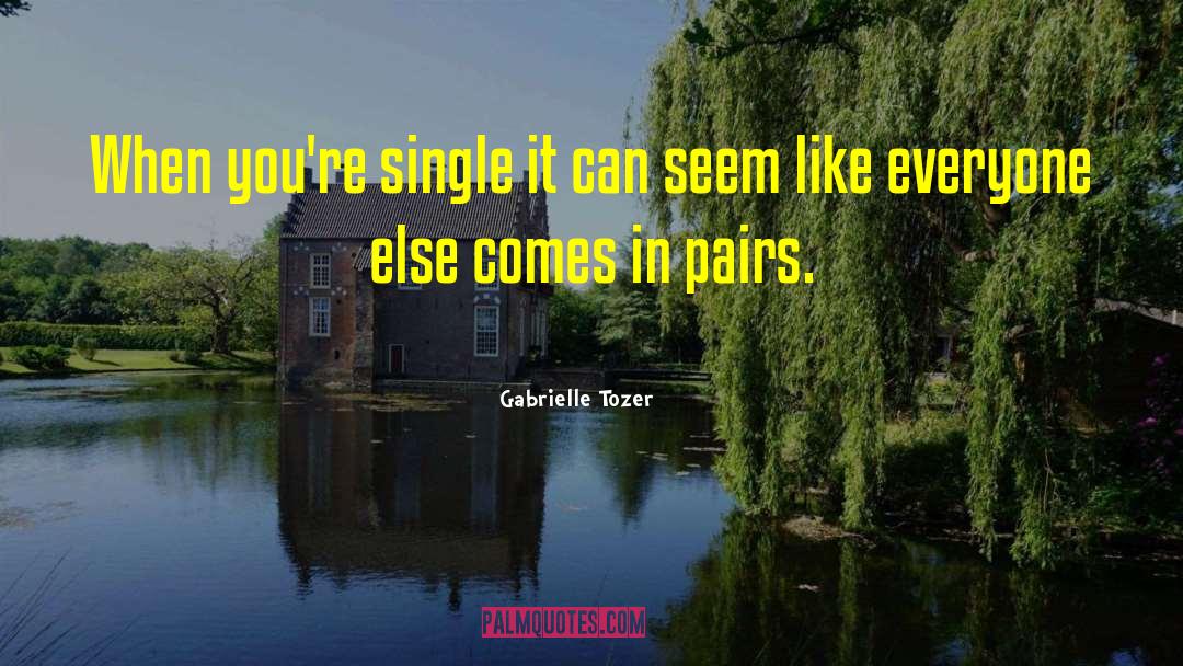 Thomley Single quotes by Gabrielle Tozer