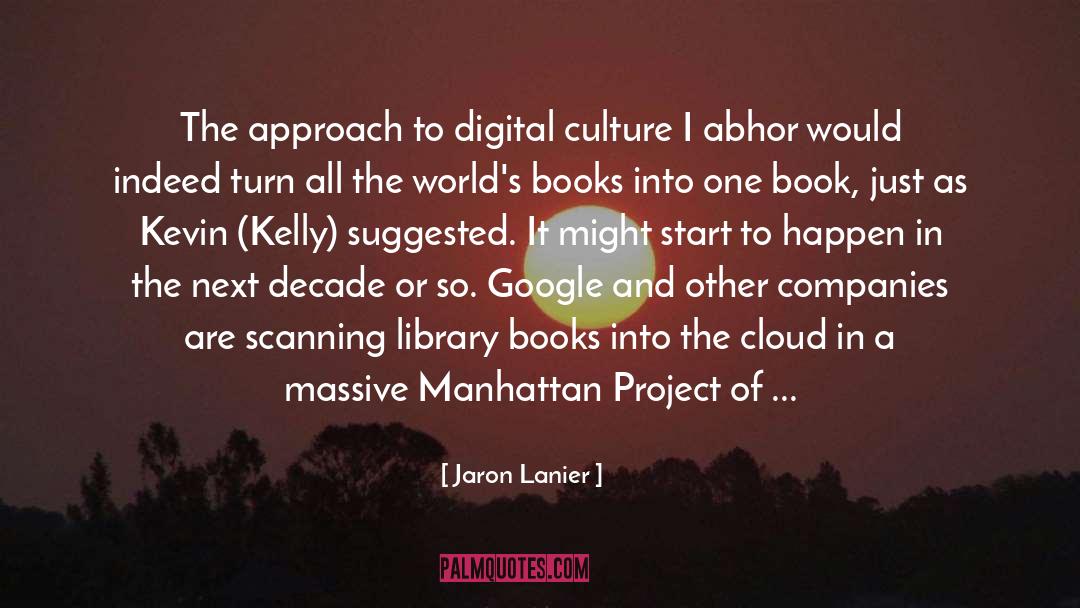 Thomley Single quotes by Jaron Lanier