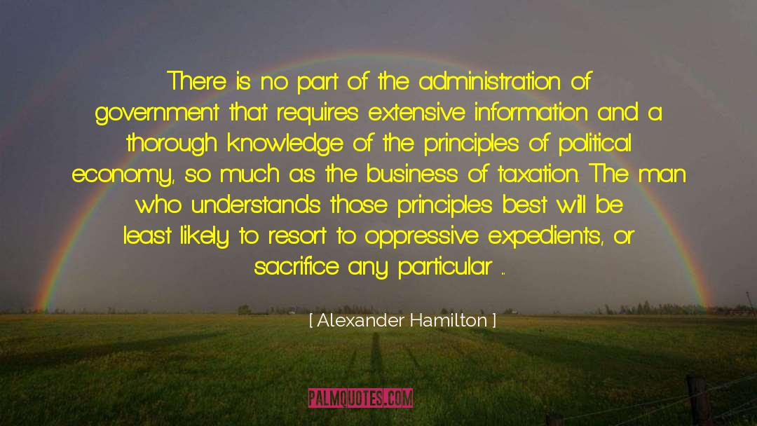 Thorough Knowledge quotes by Alexander Hamilton