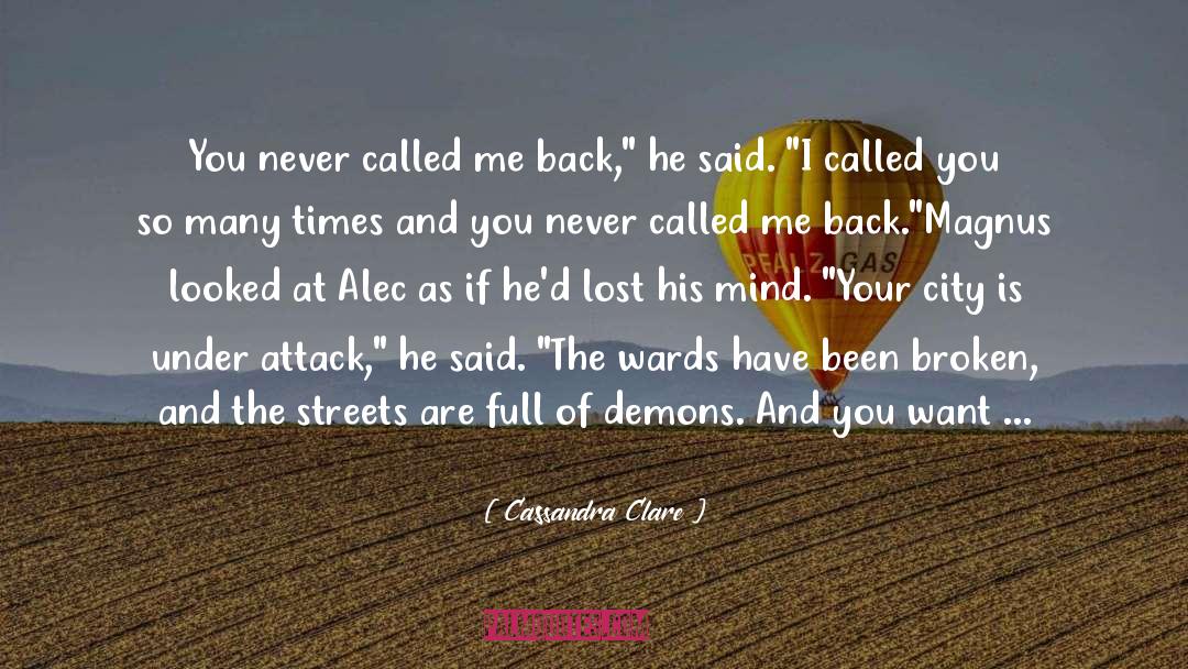 Those Who Hurt You quotes by Cassandra Clare