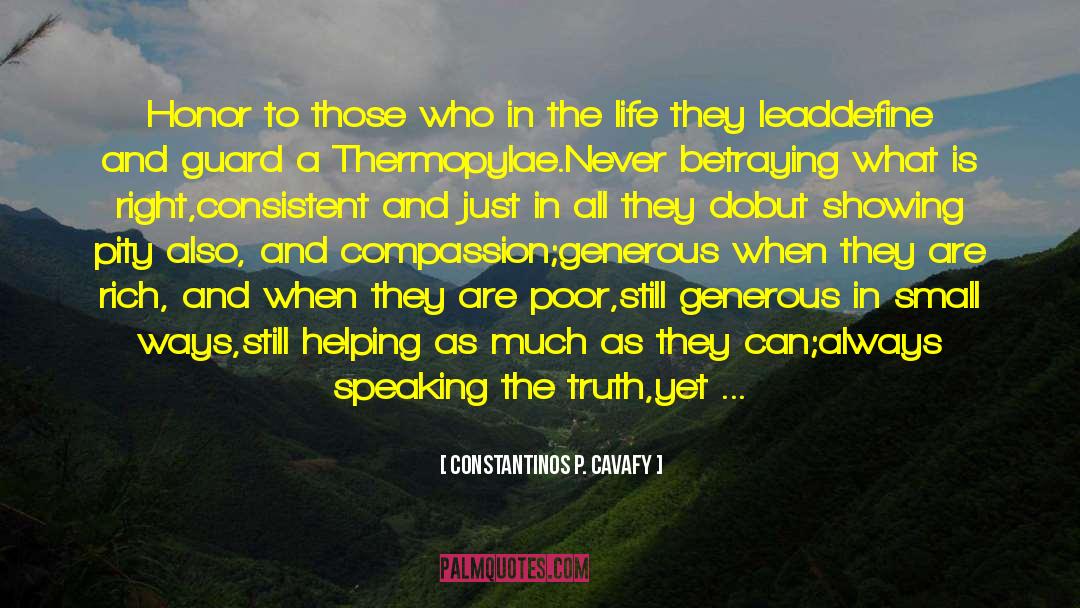 Those Who Lie quotes by Constantinos P. Cavafy