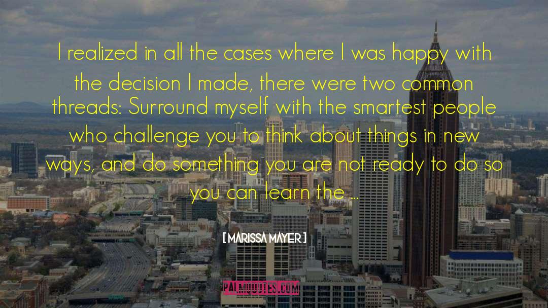 Thought About You quotes by Marissa Mayer