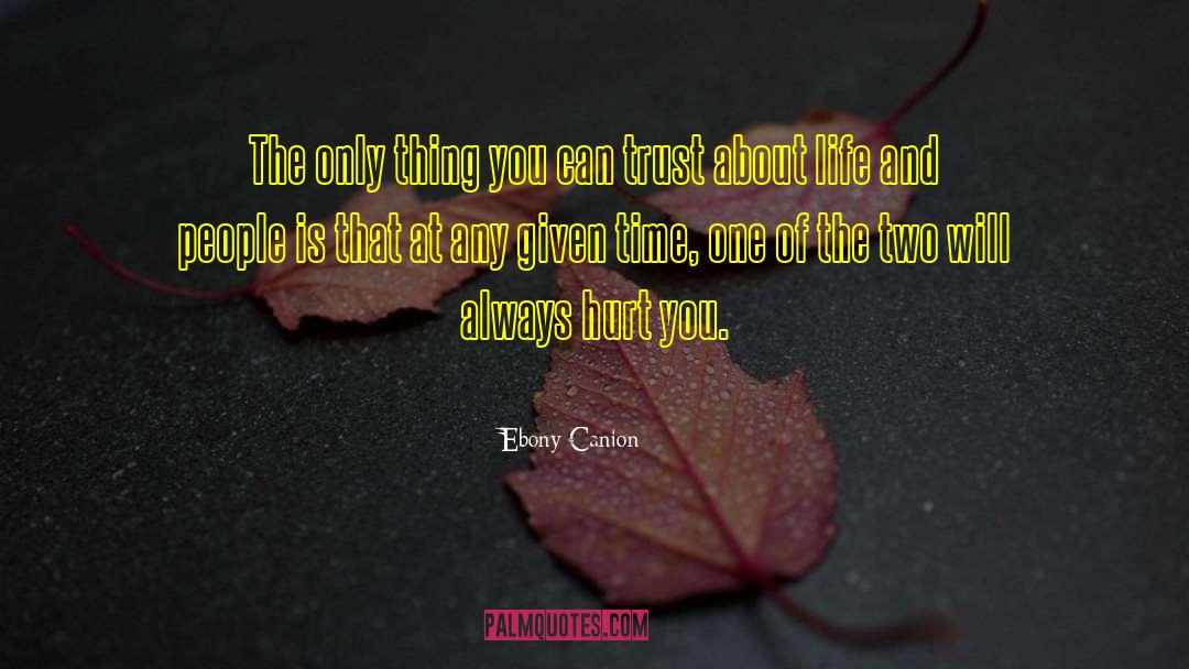 Thought About You quotes by Ebony Canion
