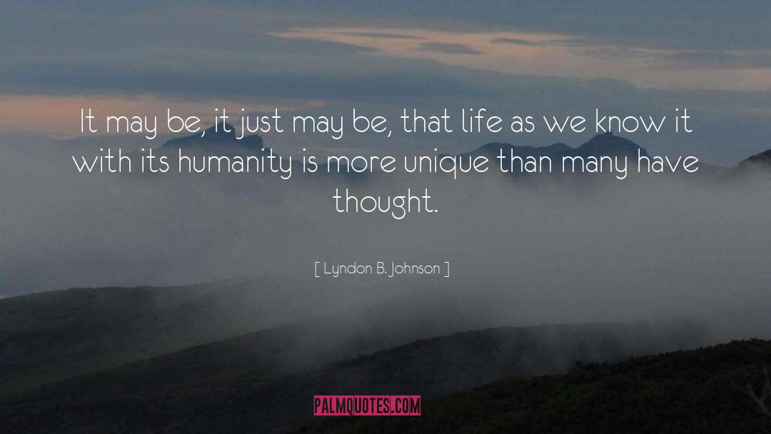 Thought Life quotes by Lyndon B. Johnson