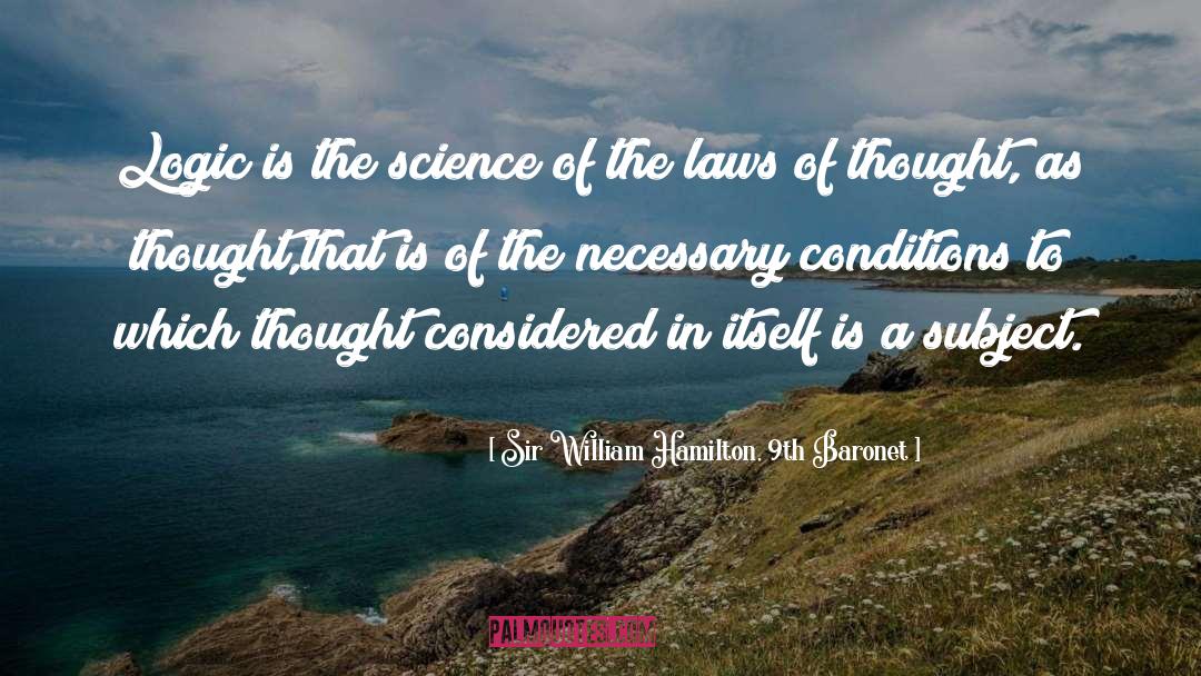 Thought Meta quotes by Sir William Hamilton, 9th Baronet