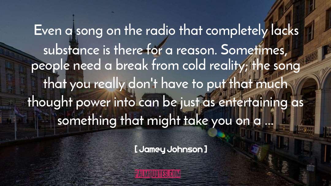 Thought Power quotes by Jamey Johnson