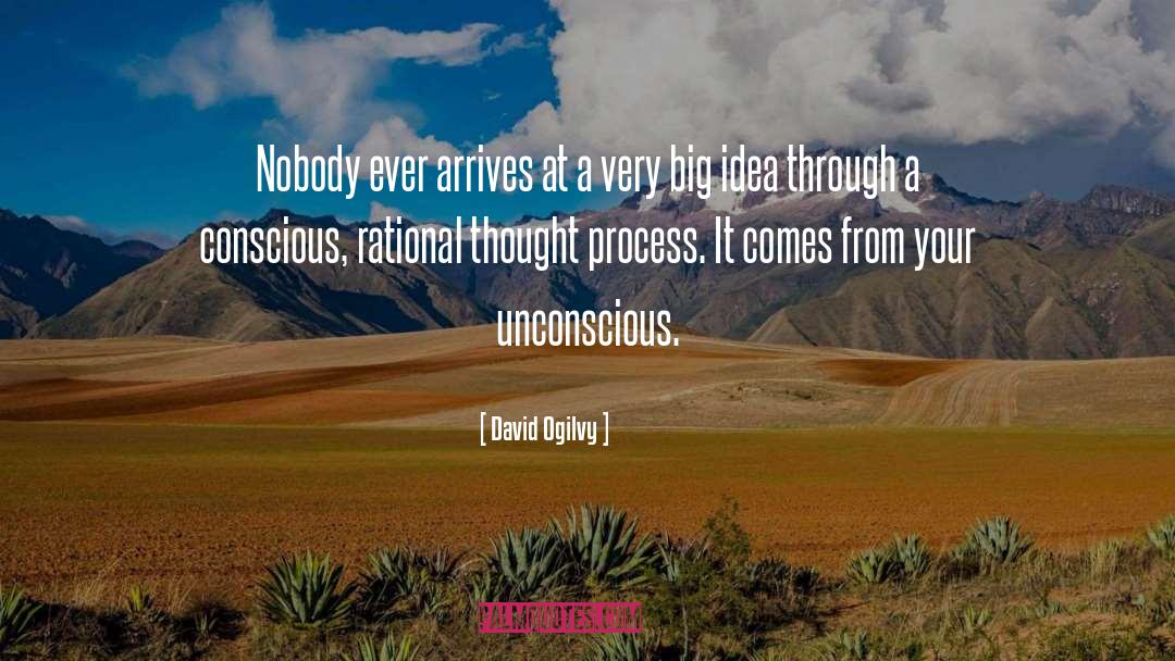 Thought Process quotes by David Ogilvy