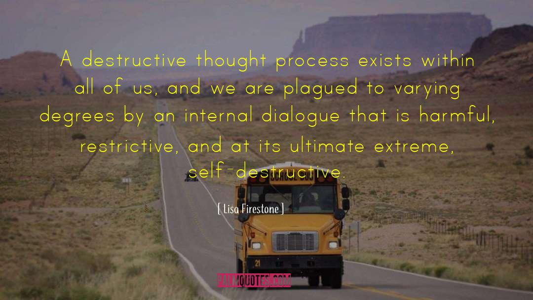 Thought Process quotes by Lisa Firestone