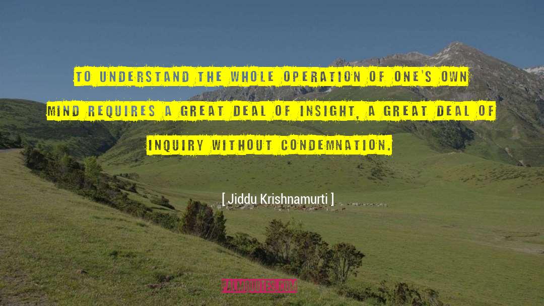 Thoughtful Mind quotes by Jiddu Krishnamurti