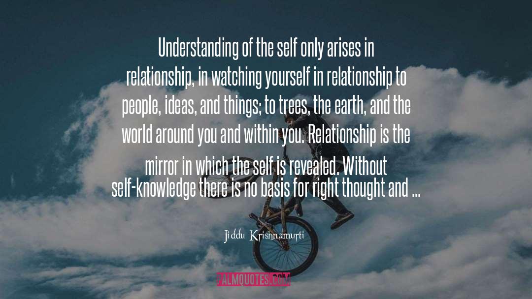 Thoughts And Actions quotes by Jiddu Krishnamurti