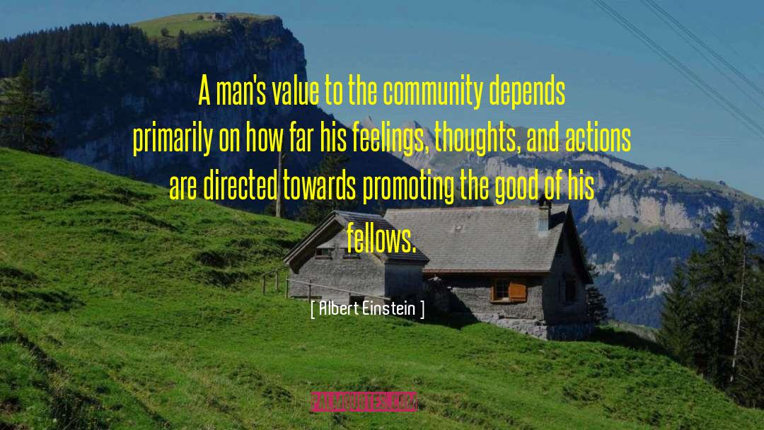 Thoughts And Actions quotes by Albert Einstein