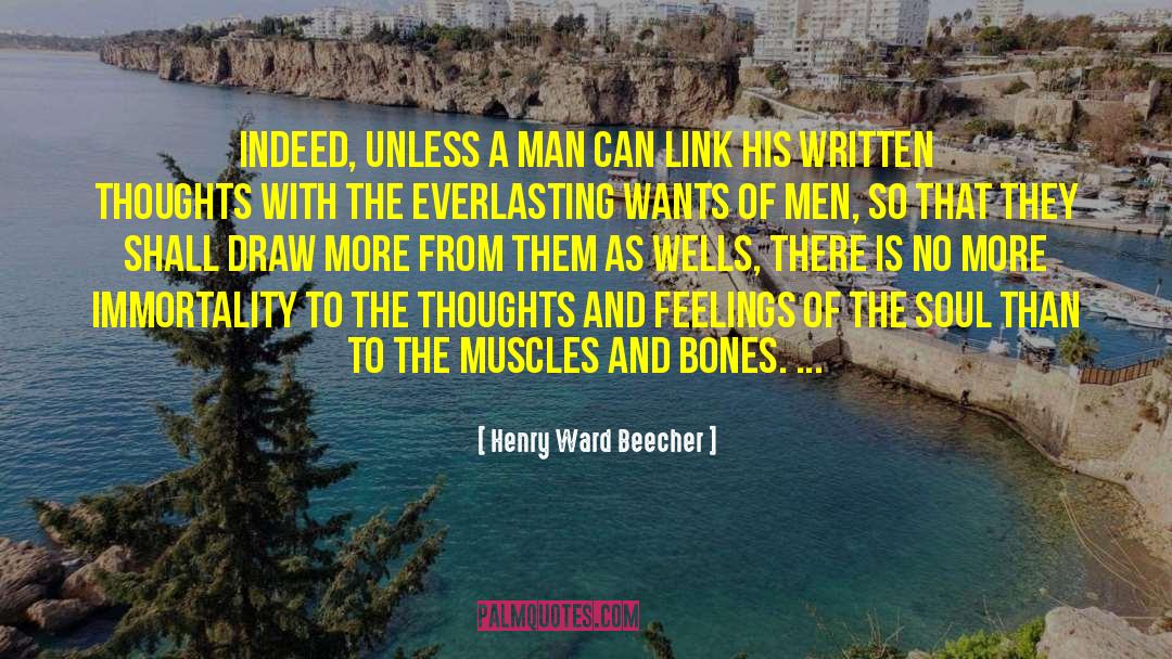 Thoughts And Beliefs quotes by Henry Ward Beecher