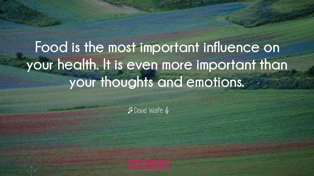 Thoughts And Emotions quotes by David Wolfe