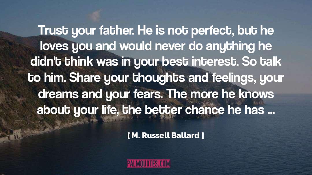 Thoughts And Feelings quotes by M. Russell Ballard